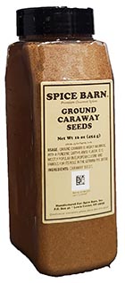 Ground Caraway Seed Quart Container
